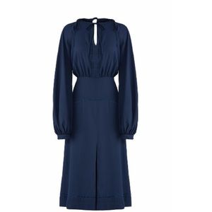 Fame & Partners blue Midi